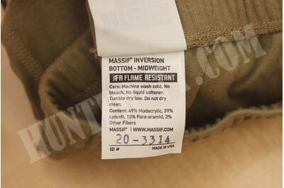 Костюм Рубашка и кальсоны Massif Inversion Crew  Midweight (FR) TAN499 MSRT00084 + Bottom Midweight (FR) TAN499 MPNT00104-foto20
