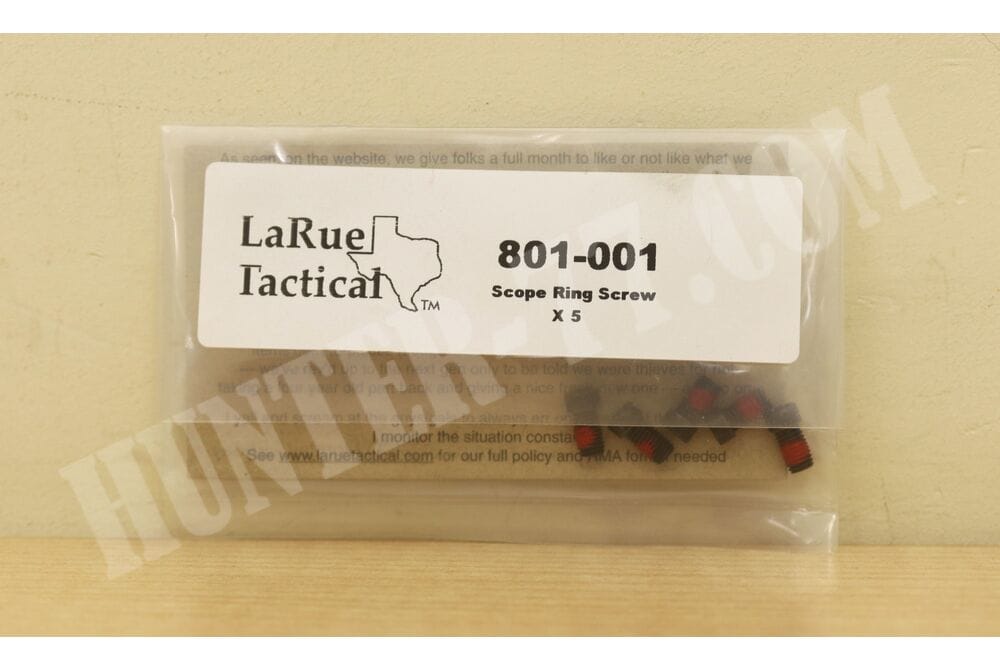 Комплект из 5 запасных винтов LaRue Tactical Scope Ring Spare Screws pack of 5 801-001 Комплект из 5 запасных винтов LaRue Tactical Scope Ring Spare Screws pack of 5 801-001