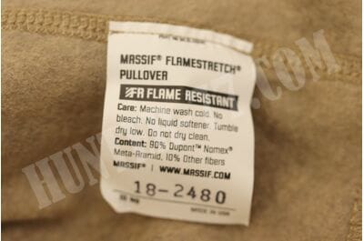 Негорючий пуловер Massif® Flamestretch® Pullover (FR) AFDTB  #MSRT00005-foto3