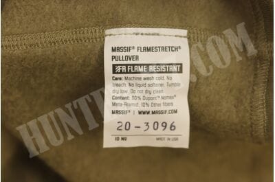 Негорючее теплое белье костюм (пуловер+ кальсоны) SET TAN499 Massif® Flamestretch® Pullover (FR) #MSRT00005 + Pant (FR) #MSRT00004-foto47
