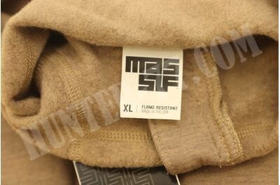 Негорючее теплое белье костюм (пуловер+ кальсоны) SET COYOTE TAN Massif® Flamestretch® Pullover (FR) + Pant (FR) -foto19