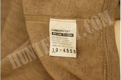 Негорючее теплое белье костюм (пуловер+ кальсоны) SET COYOTE TAN Massif® Flamestretch® Pullover (FR) + Pant (FR) -foto17