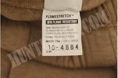 Негорючее теплое белье костюм (пуловер+ кальсоны) SET COYOTE TAN Massif® Flamestretch® Pullover (FR) + Pant (FR) -foto8