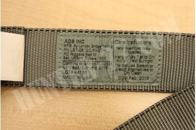 ADS FREE Fire Resistant Riggers Belt by London Bridge Trading FOLIAGE Massif -foto3