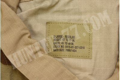 3 COLOR DESERT CAMO UNIFORM Desert DCU BDU SHIRT TOP BLOUSE Jacket -foto8