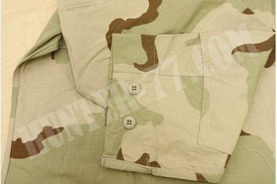 3 COLOR DESERT CAMO UNIFORM Desert DCU BDU SHIRT TOP BLOUSE Jacket -foto5
