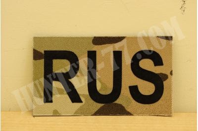 IR patch RUS multicam Velcro-foto2