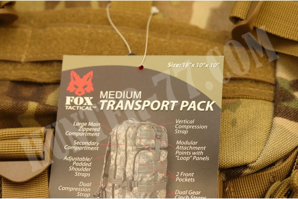 Fox Outdoor Survival Outdoors Medium Transport Pack - MultiCam-foto5