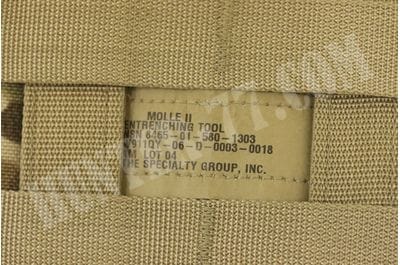 MOLLE II E-Tool Carrier Tri Fold Shovel Pouch Entrenching multicam-foto5