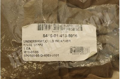 PCU L1 Sekri Undershirt Gold Weather 100%-foto6