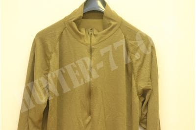 PCU Level 1B PCU Long Sleeve 1/2 Zip Shirt Coyote Brown 97/3% Sekri -foto2
