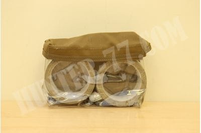 Pouch on Velcro 19,5x14x7.5 cm transparent coyote-foto4