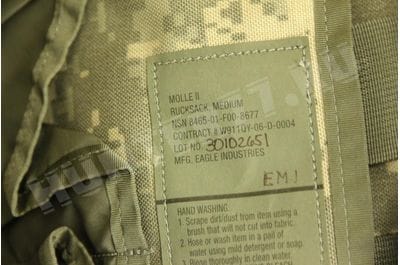 EAGLE INDUSTRIES MOLLE II MEDIUM RUCKSACK ACU BACKPACK Original Genuine Issue "us" LOGO-foto22