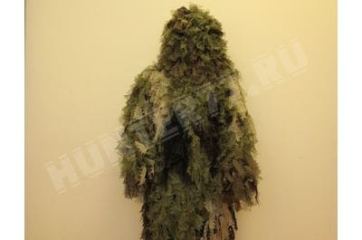 Костюм Woodland BUSHRAG Chameleon снайпера Ultra-Light Weight Ghillie Suit-foto22