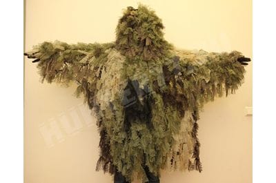 Костюм Woodland BUSHRAG Chameleon снайпера Ultra-Light Weight Ghillie Suit-foto16