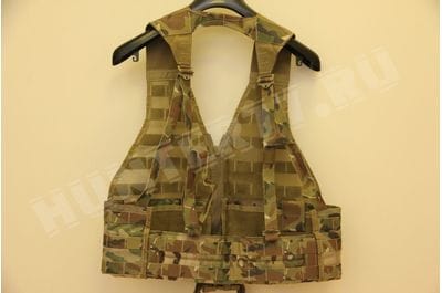 MOLLE II Fighting Load Carrier Load Bearing Vest (FLC) Made in USA (Multi Cam)-foto5