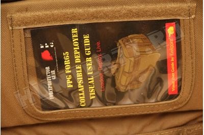   FPG FOR 65 DEPLOYER USMC - COLLAPSIBLE Coyote  Travel Bag-foto10