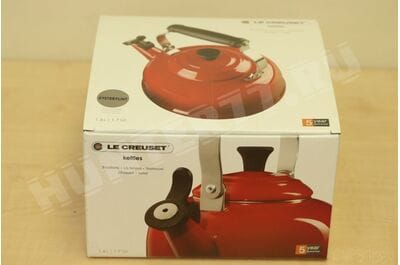 Whistling kettle Le Creuset 1.6L gray Oyster-foto4