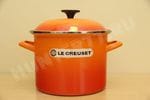 Кастрюля Le Creuset 5.7L стальная эмалированная оранжевая Flame 6-Quart Кастрюля Le Creuset 5.7L стальная эмалированная оранжевая Flame 6-Quart