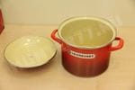 Кастрюля Le Creuset 5.7L стальная эмалированная вишневая Cherry Red 6-Quart Кастрюля Le Creuset 5.7L стальная эмалированная вишневая Cherry Red 6-Quart