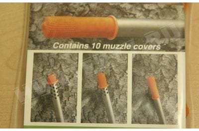Safety Muzzle Covers orange