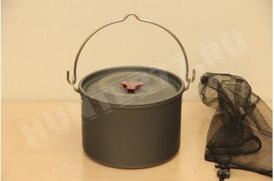  WTS 5L Hanging Outdoor Cooking Pot Aluminum Alloy-foto2