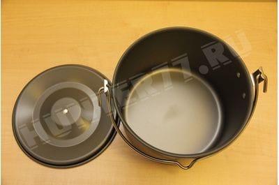  WTS 5L Hanging Outdoor Cooking Pot Aluminum Alloy-foto5