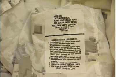 USMC Snow Marpat Camouflage Winter Suit US Marine-foto8