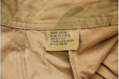 Army Desert 3 COLOR DESERT DCU COMBAT UNIFORM PANTS RIP STOP J-10-foto12