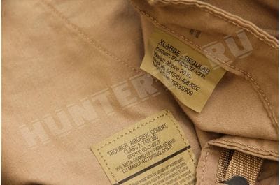 TAN A2CU IABDU AIRCREW CLASS 2 TAN 380 nomex shirt pants set-foto14