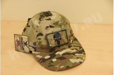 Tactical Operator Cap with Punisher Skull "Prepare for War" Patch Set Tactical Operator Cap with Punisher Skull "Prepare for War" Patch Set