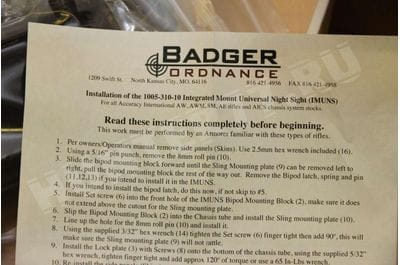Badger Ordnance IMUNS 310-10 310-20  for Accuracy International-foto8